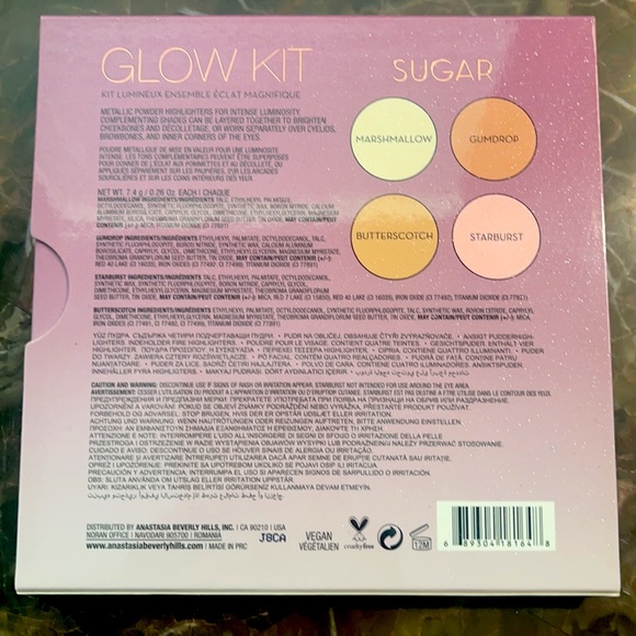 SOLD!!  Anastasia Glow Kit Sugar - Picture 3 of 3